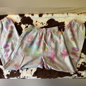 Women’s hand tie dyed sweats